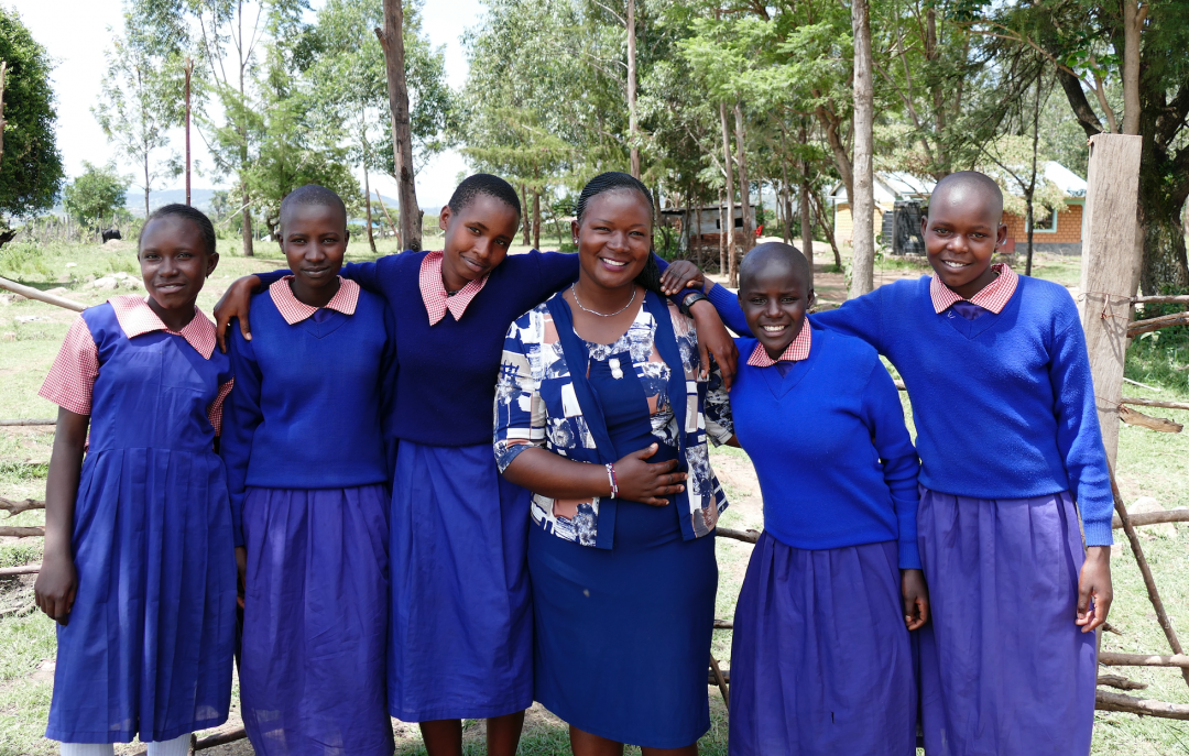 Damaris Empowers Female Students, Kenya