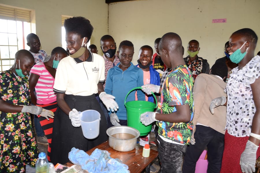 Skills training, hygiene, and sustainability in Uganda