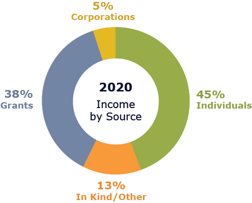 2020 Income by Source
