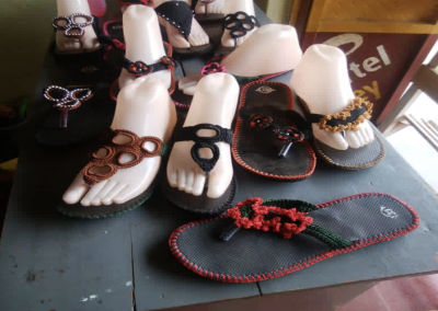 The Business of Crocheting Shoes, Uganda