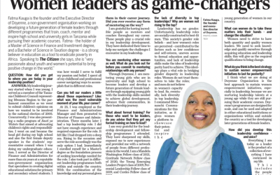 Asante Africa Foundation Board Member, Fatma Said, Highlighted in The Citizen